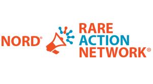 Logo for Rare Action Network, which provides resources for SMA Syndrome Advocacy.