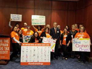 Nord's patient rally to save the orphan drug tax credit