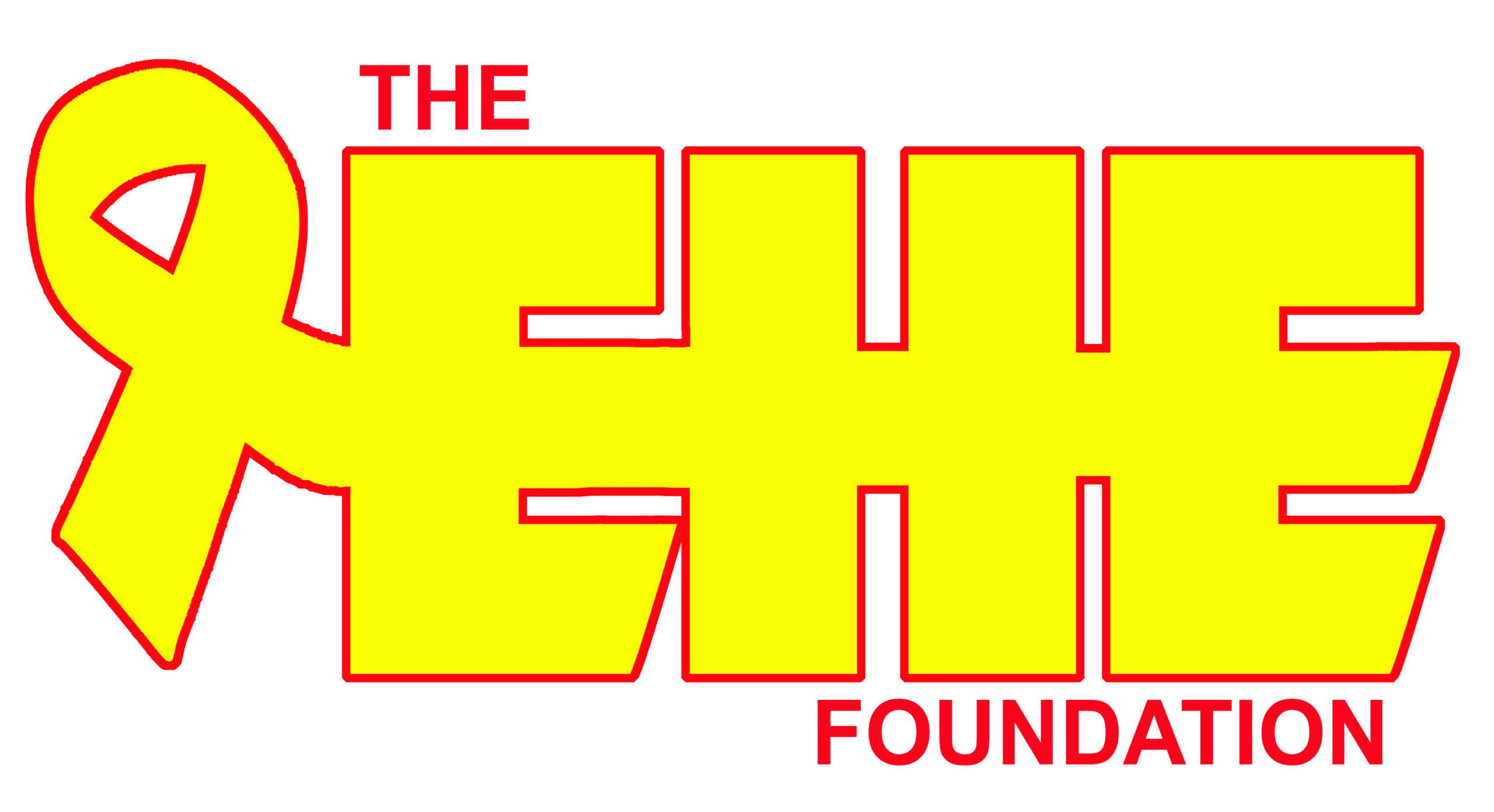 Ehe foundation ribbon logo in red