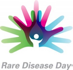 Rare disease day logo image.