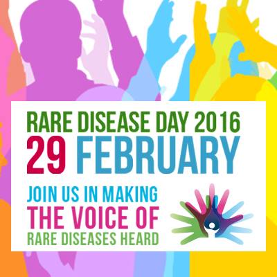 Rare disease day social profile image.