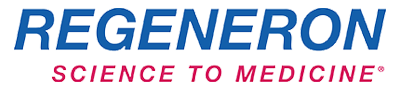 Regeneron logo on white background