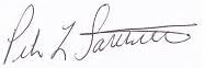 Peter s signature