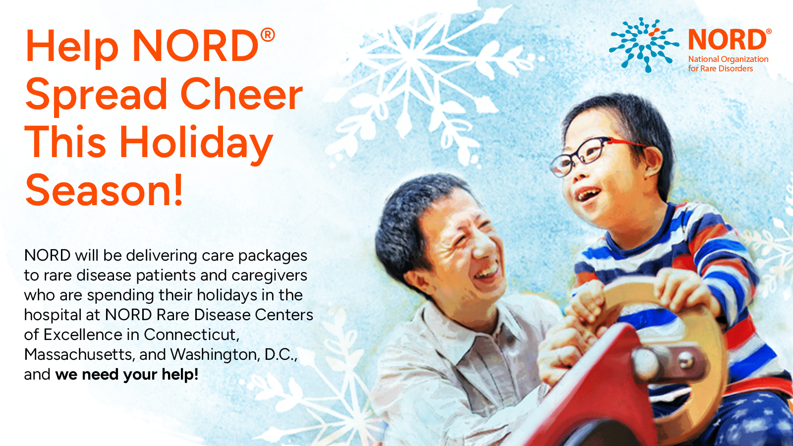 Help NORD Spread Cheer This Holiday Season! - National Organization for  Rare Disorders