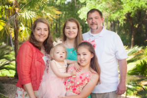 Photo of Willow Cannan and family