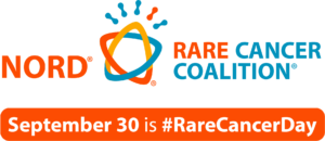 Nord rare cancer day logo image.