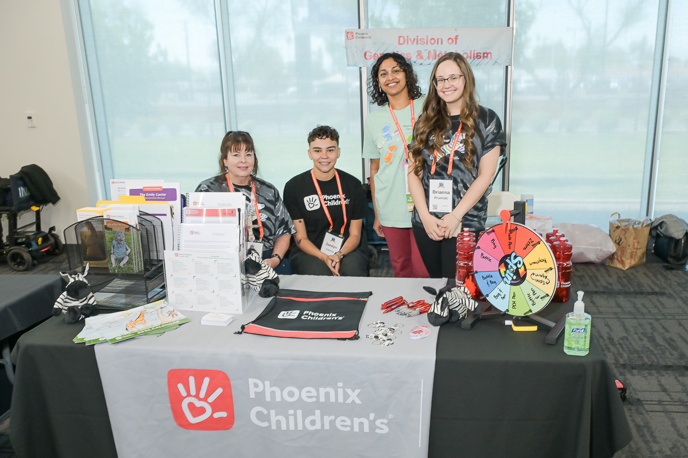 Phoenix Children's Hospital staff tabling at LRLS